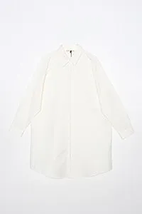 TLD Women Allday Ecru Plus Size Shirt Tunic - Moncton