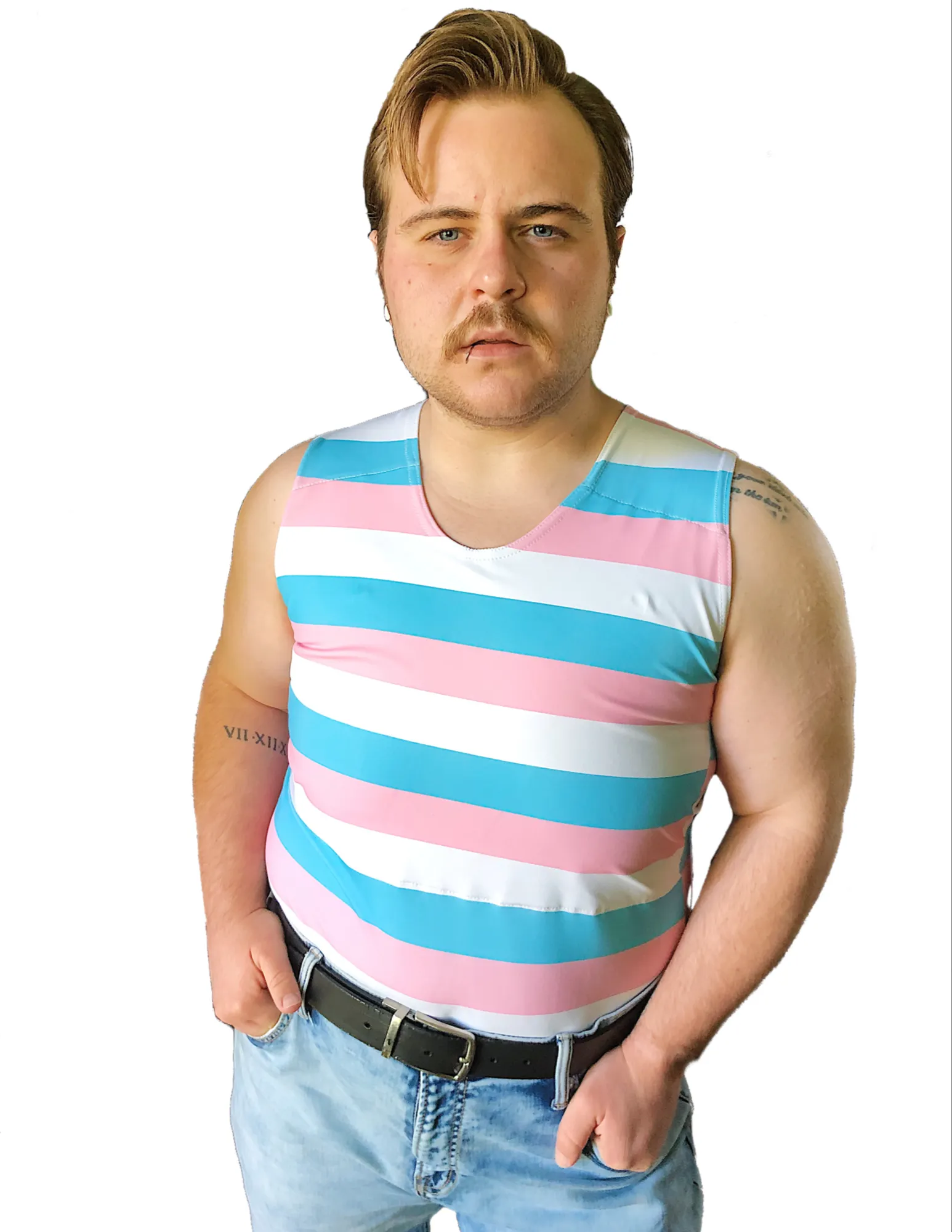 Trans Pride Tank Binder