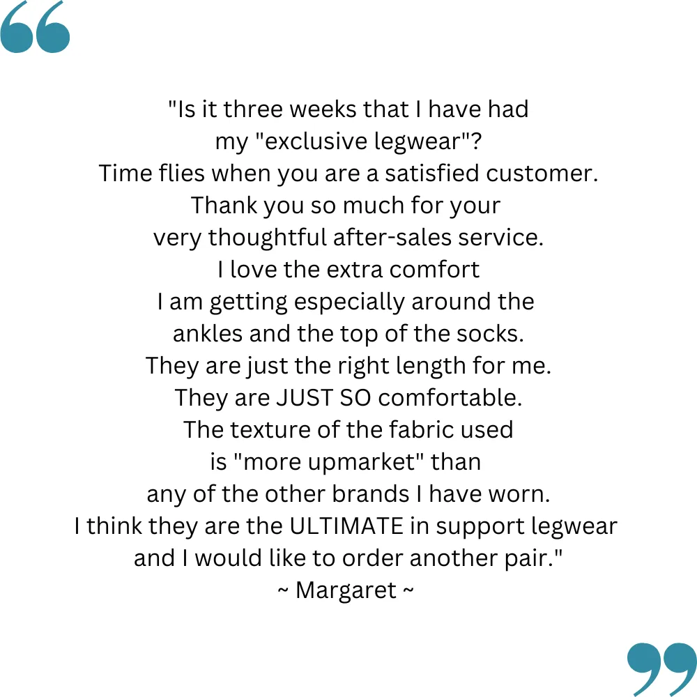 TXG Medical Compression Socks for Women - Comfort Omniease Range