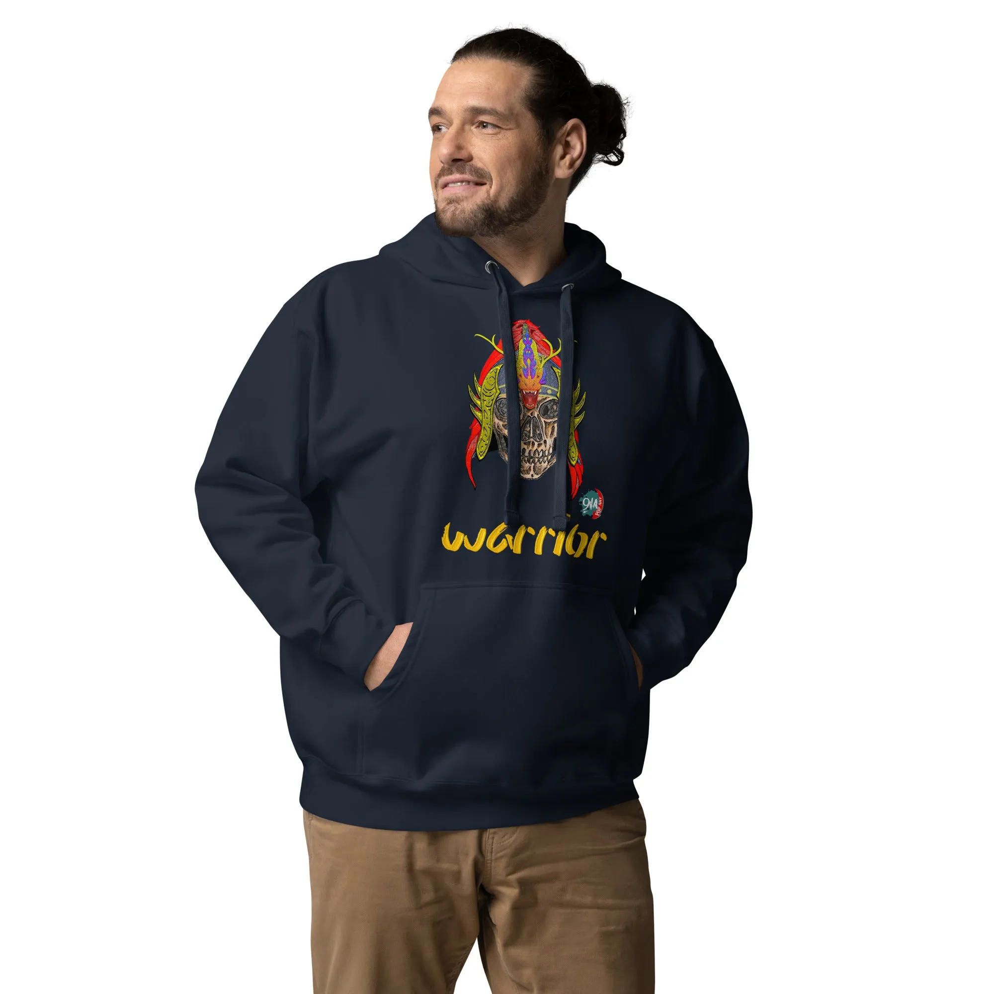 Unisex graphic Hoodie Warrior: Chinese (Wushi)