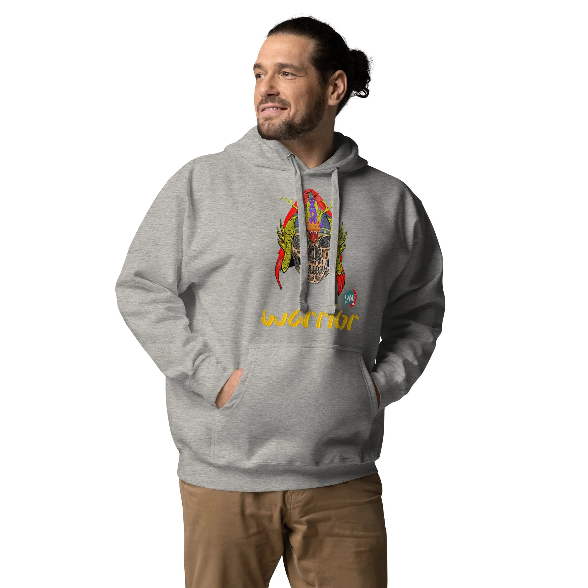 Unisex graphic Hoodie Warrior: Chinese (Wushi)