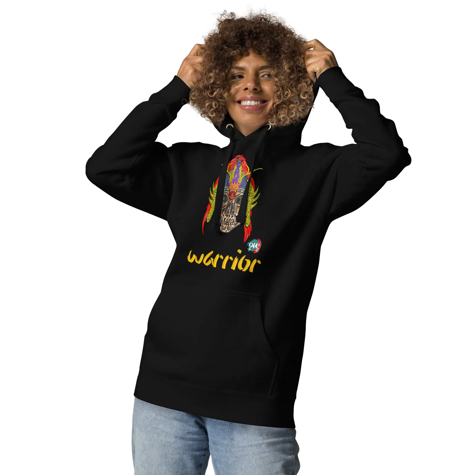 Unisex graphic Hoodie Warrior: Chinese (Wushi)