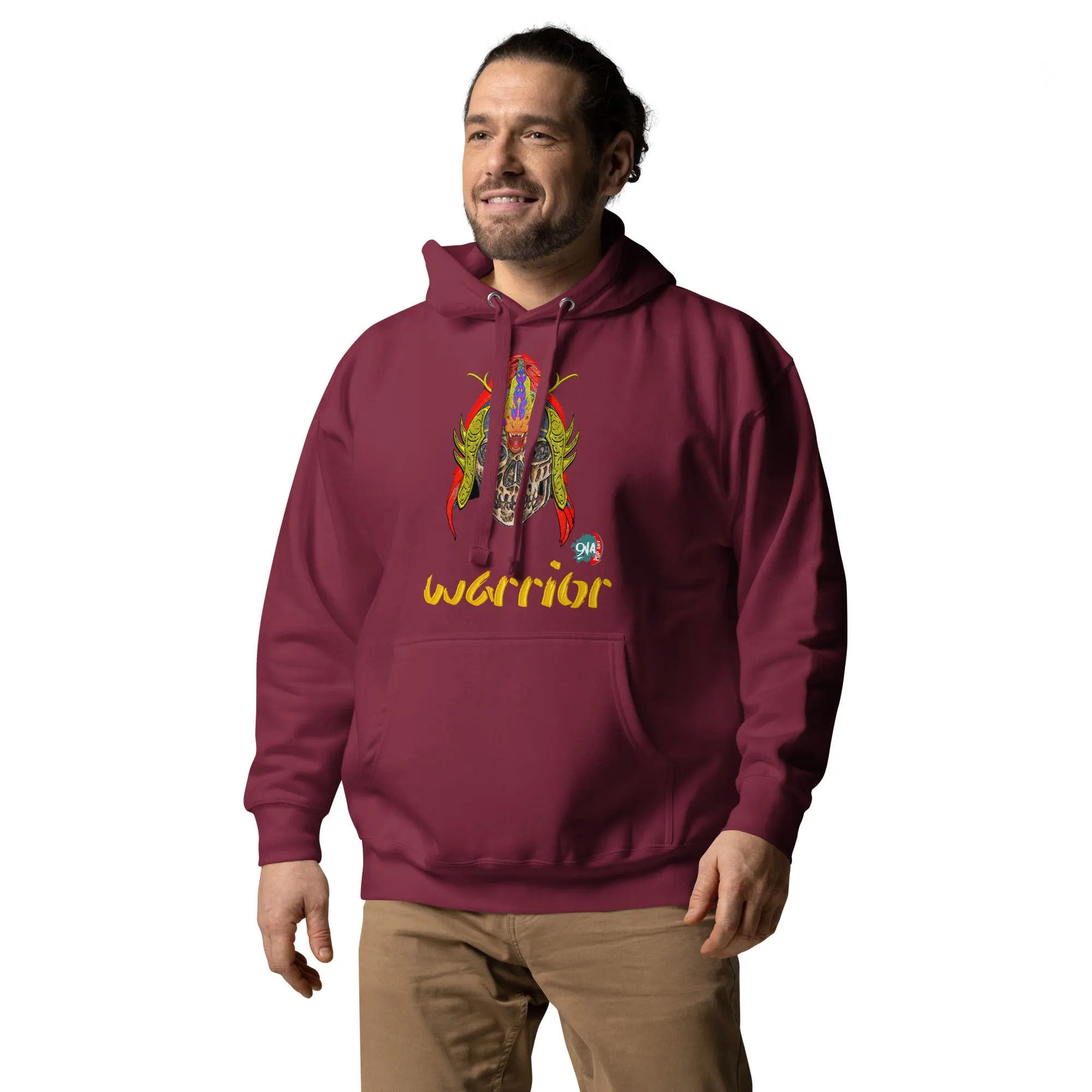 Unisex graphic Hoodie Warrior: Chinese (Wushi)