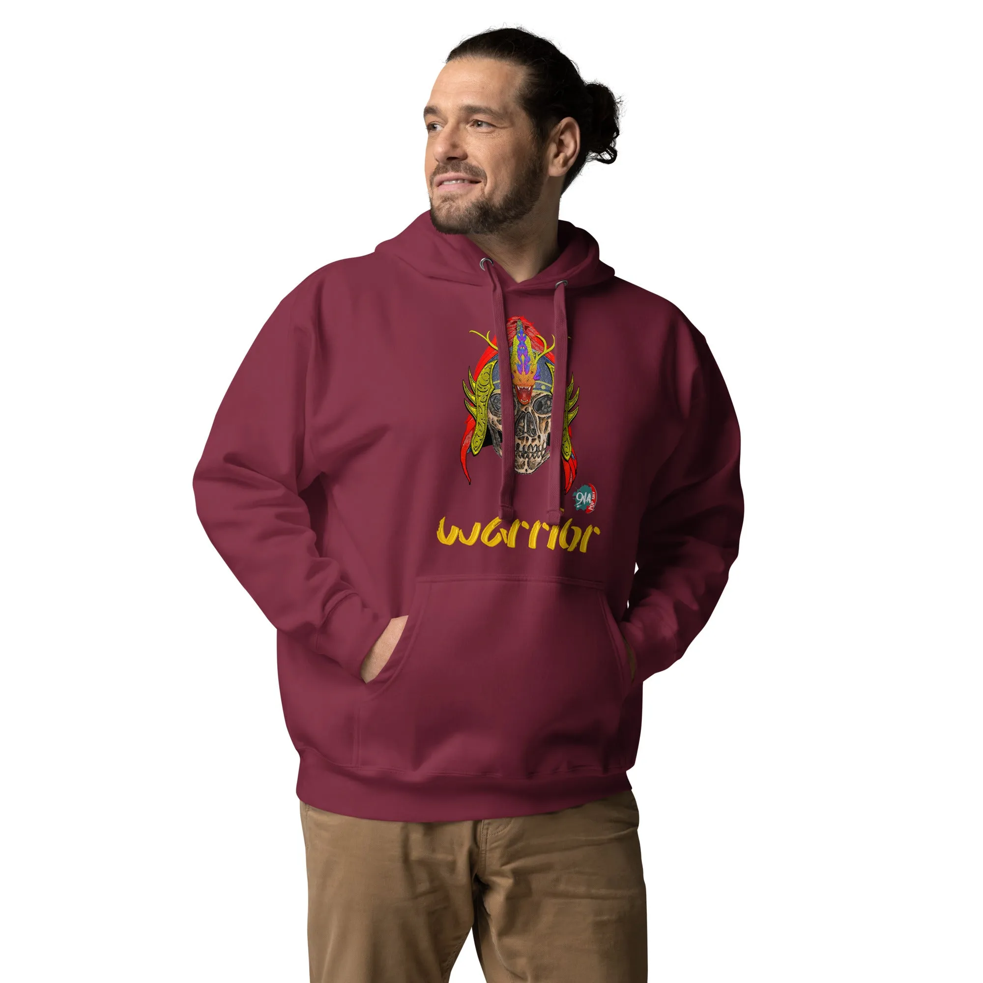 Unisex graphic Hoodie Warrior: Chinese (Wushi)