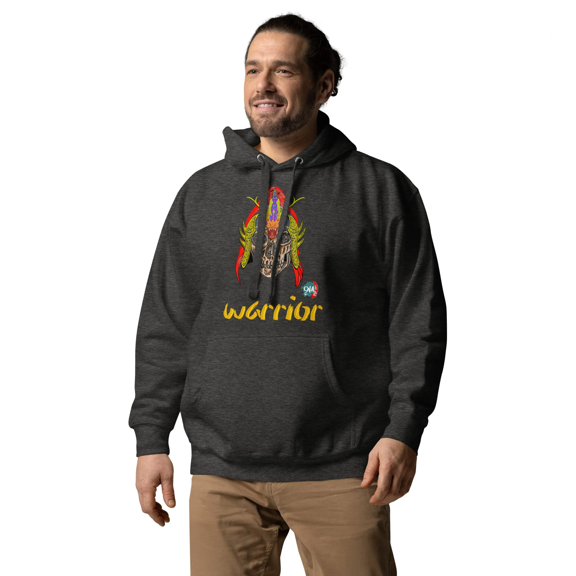 Unisex graphic Hoodie Warrior: Chinese (Wushi)