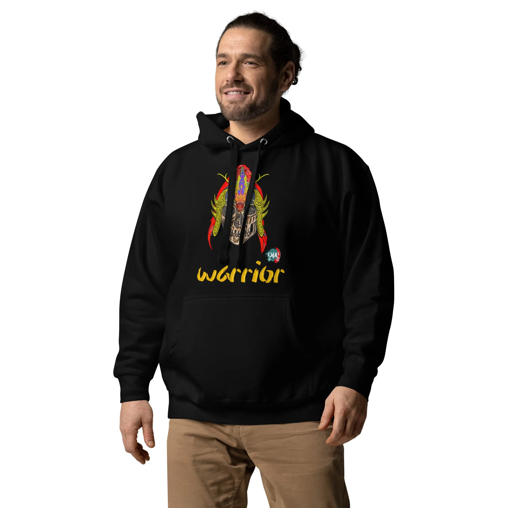 Unisex graphic Hoodie Warrior: Chinese (Wushi)