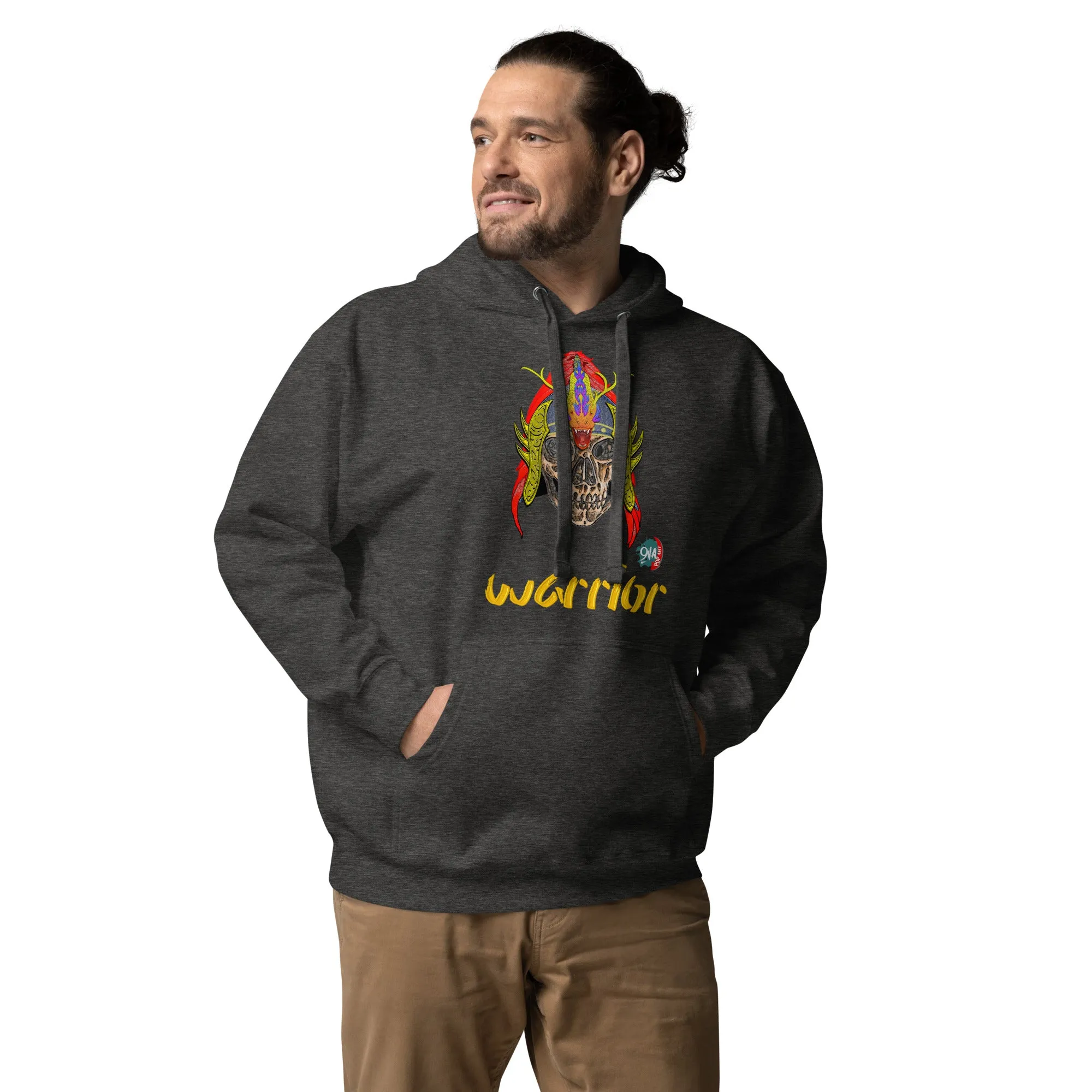 Unisex graphic Hoodie Warrior: Chinese (Wushi)