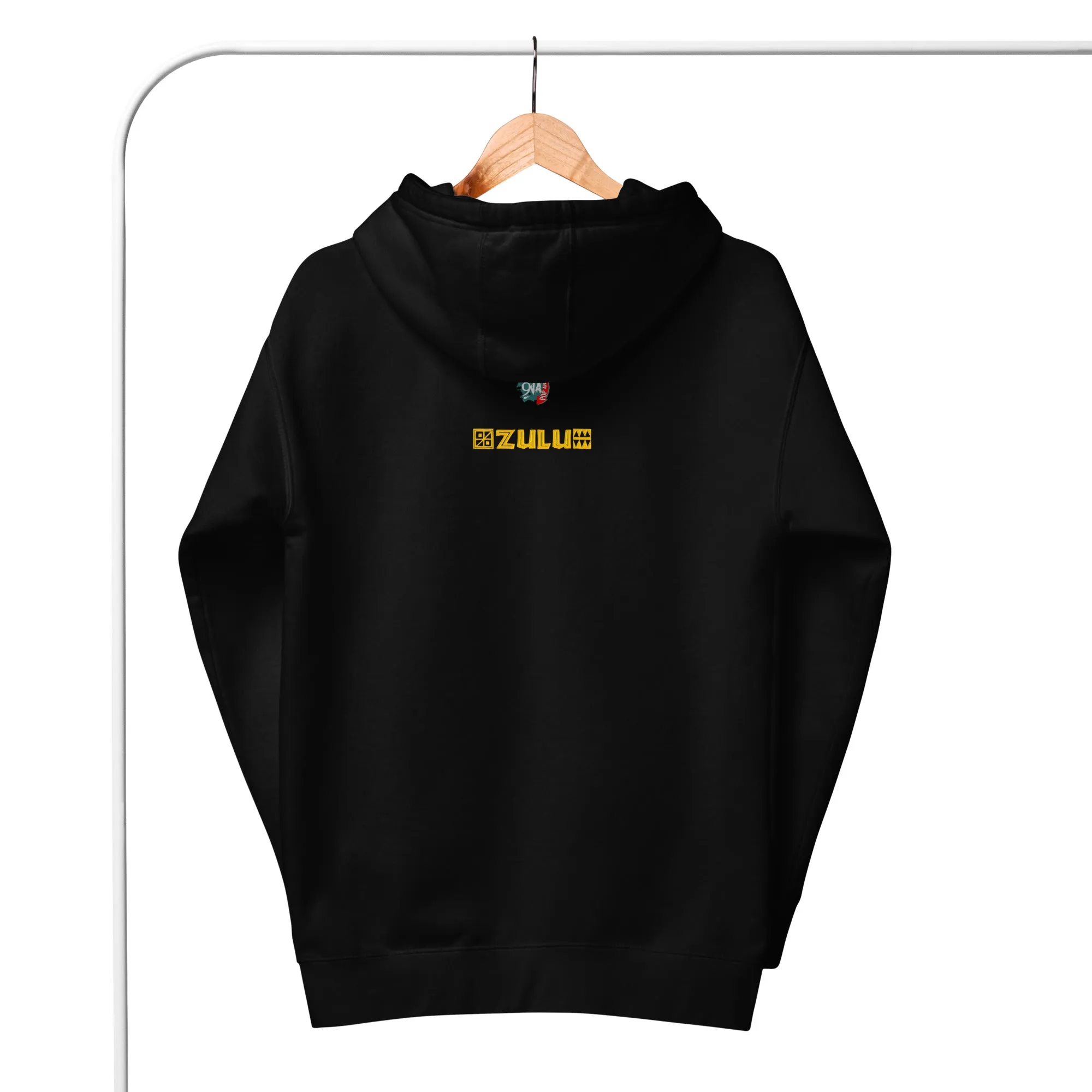 Unisex graphic Hoodie warrior:  Zulu
