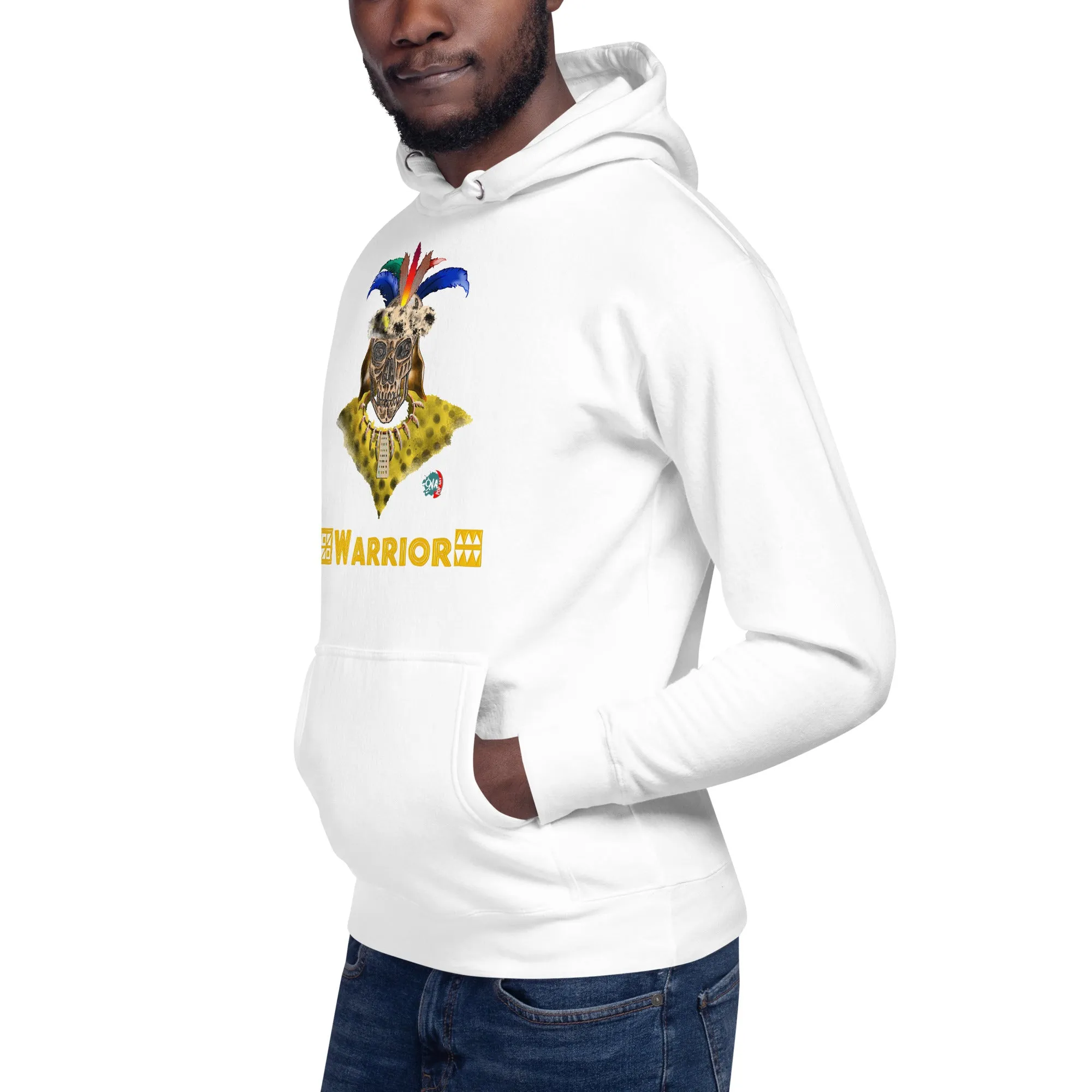 Unisex graphic Hoodie warrior:  Zulu