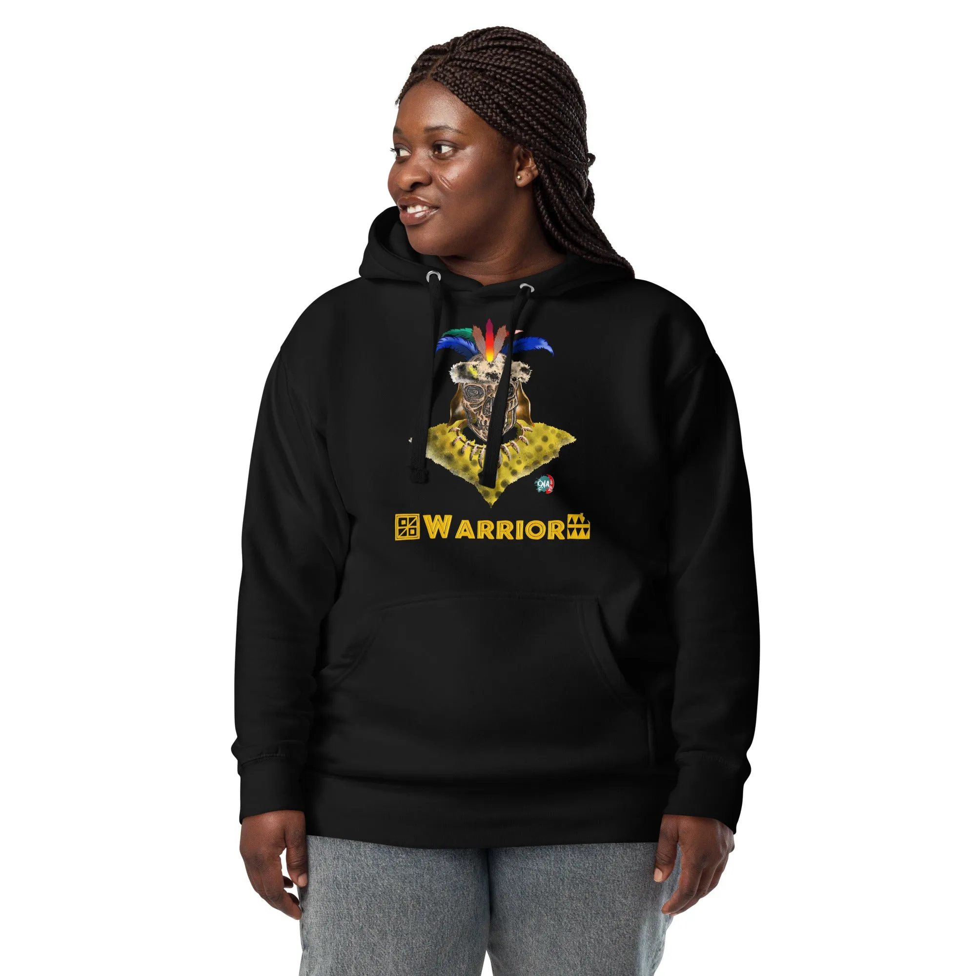 Unisex graphic Hoodie warrior:  Zulu