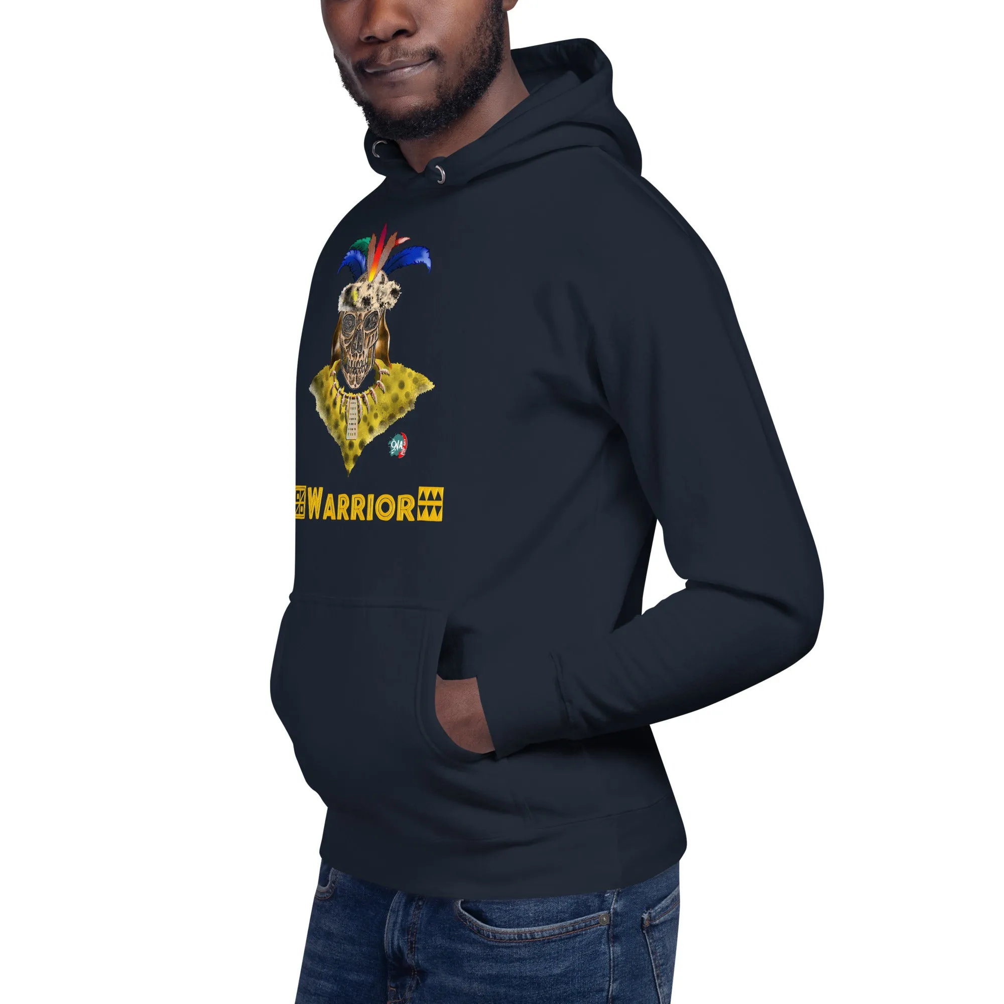Unisex graphic Hoodie warrior:  Zulu