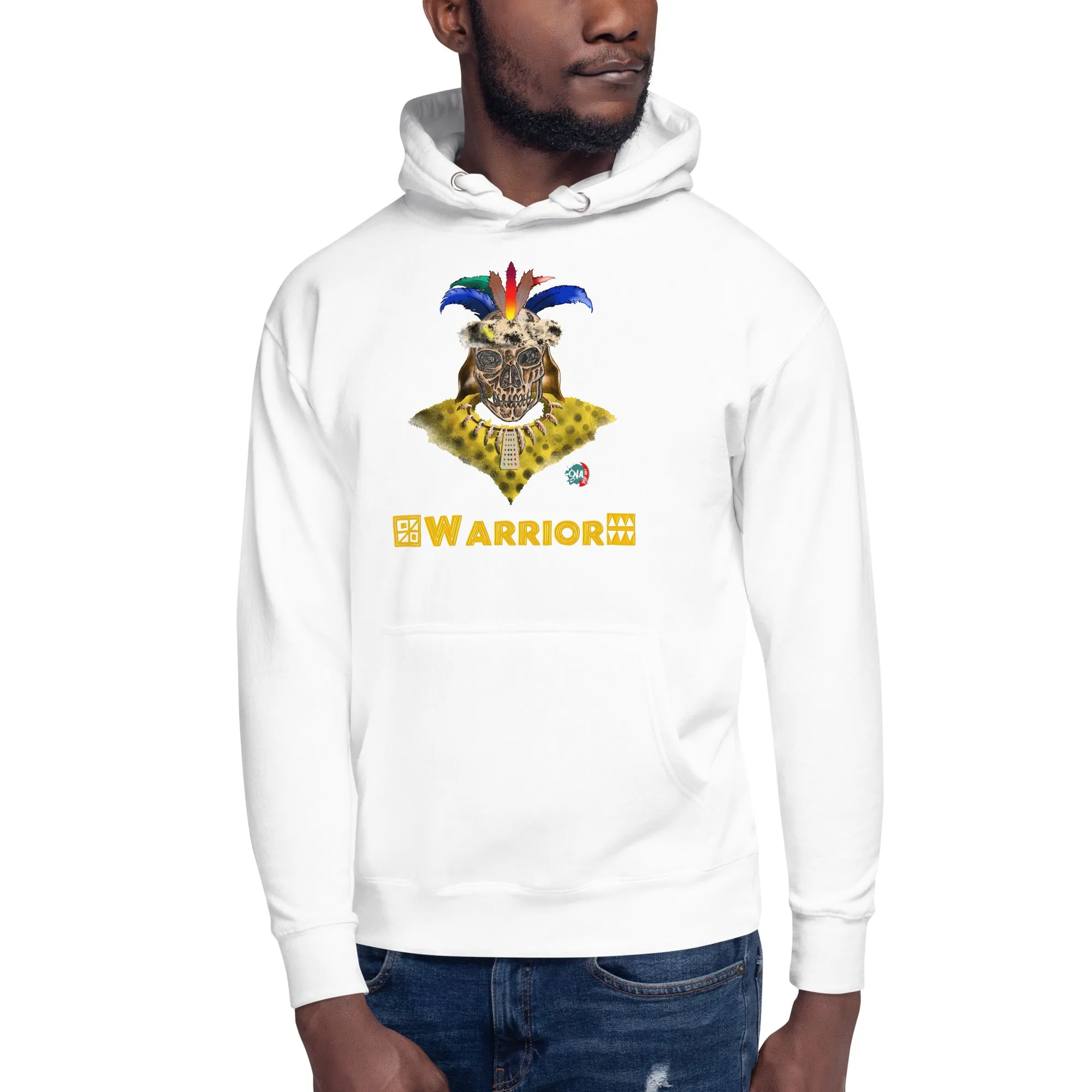 Unisex graphic Hoodie warrior:  Zulu