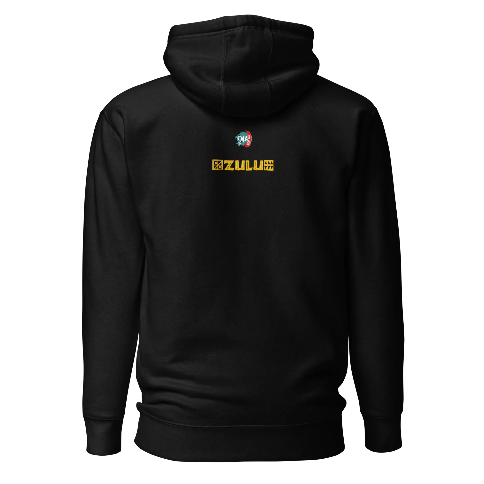 Unisex graphic Hoodie warrior:  Zulu