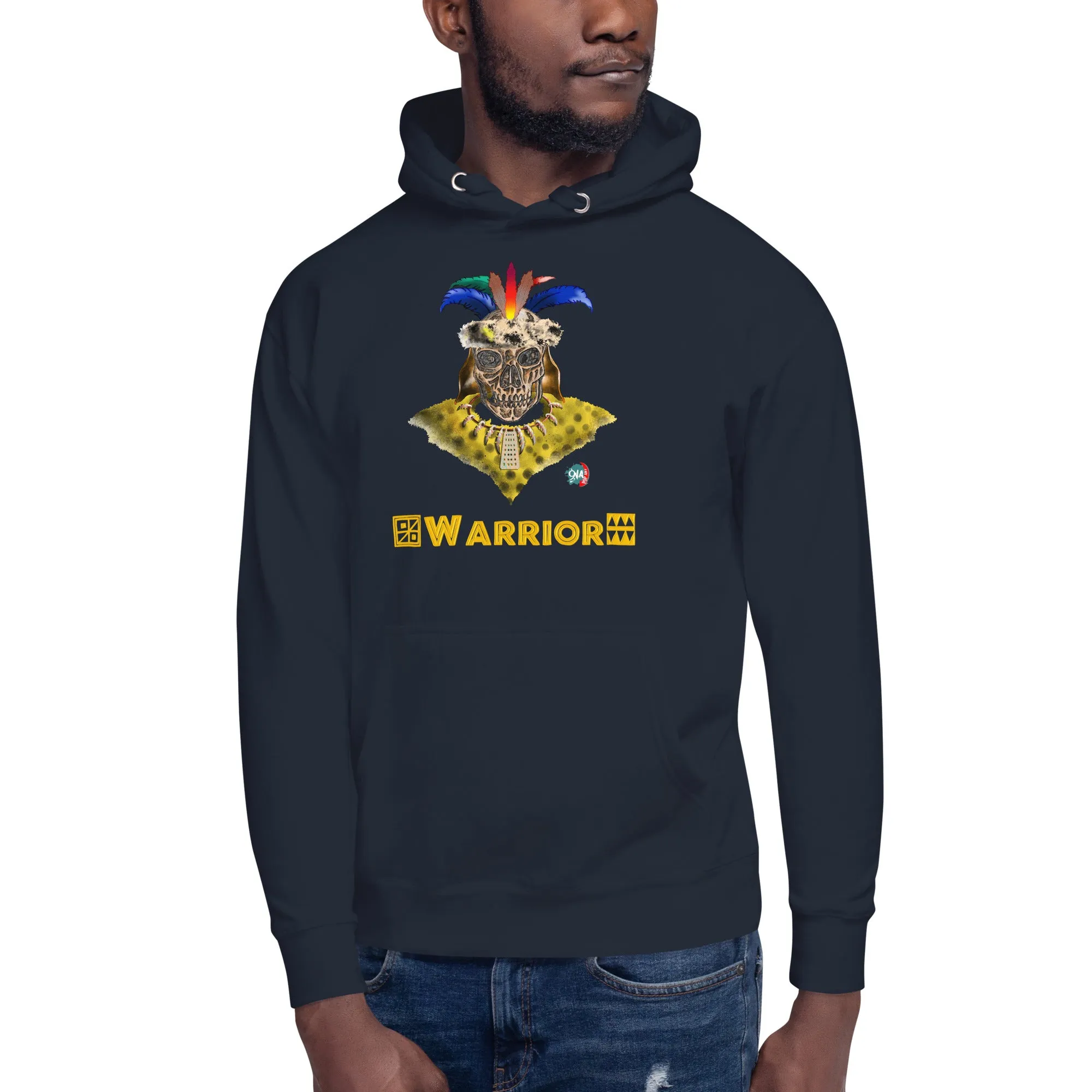 Unisex graphic Hoodie warrior:  Zulu