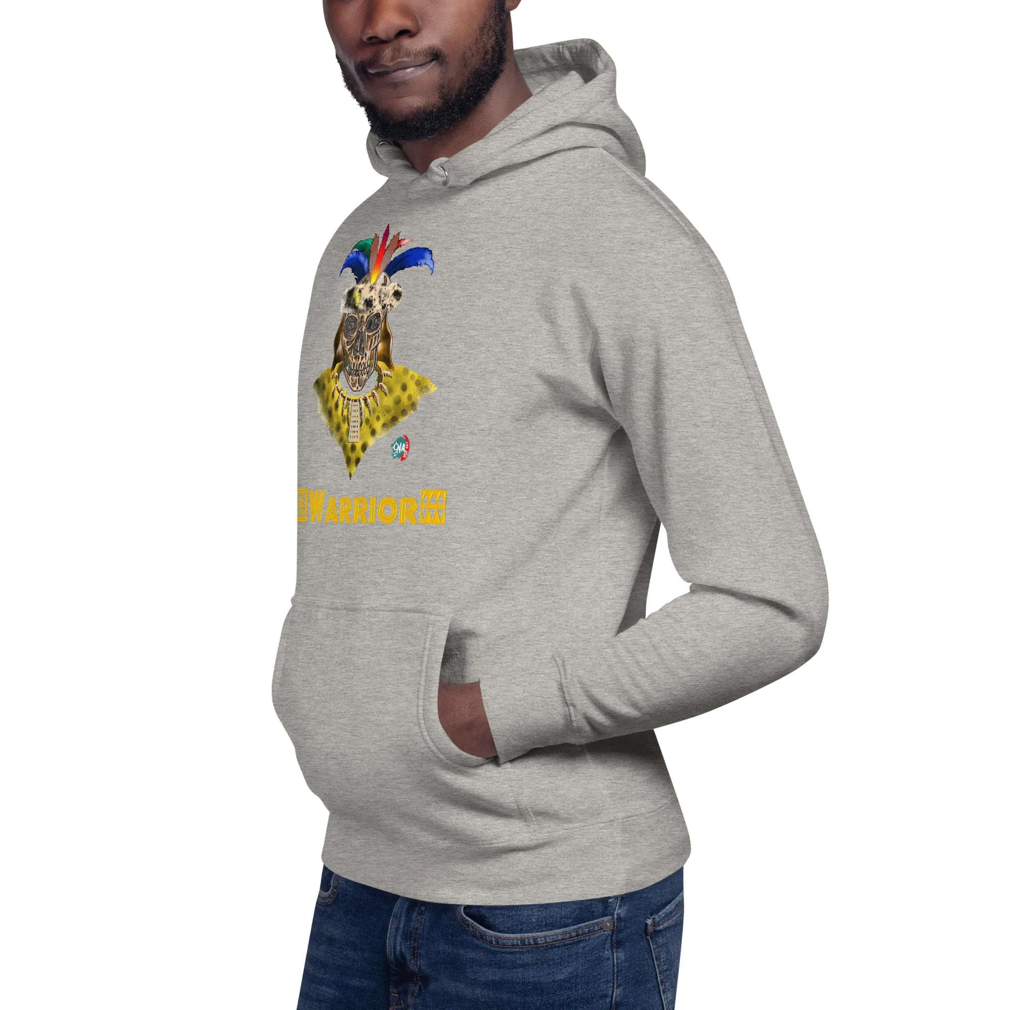 Unisex graphic Hoodie warrior:  Zulu