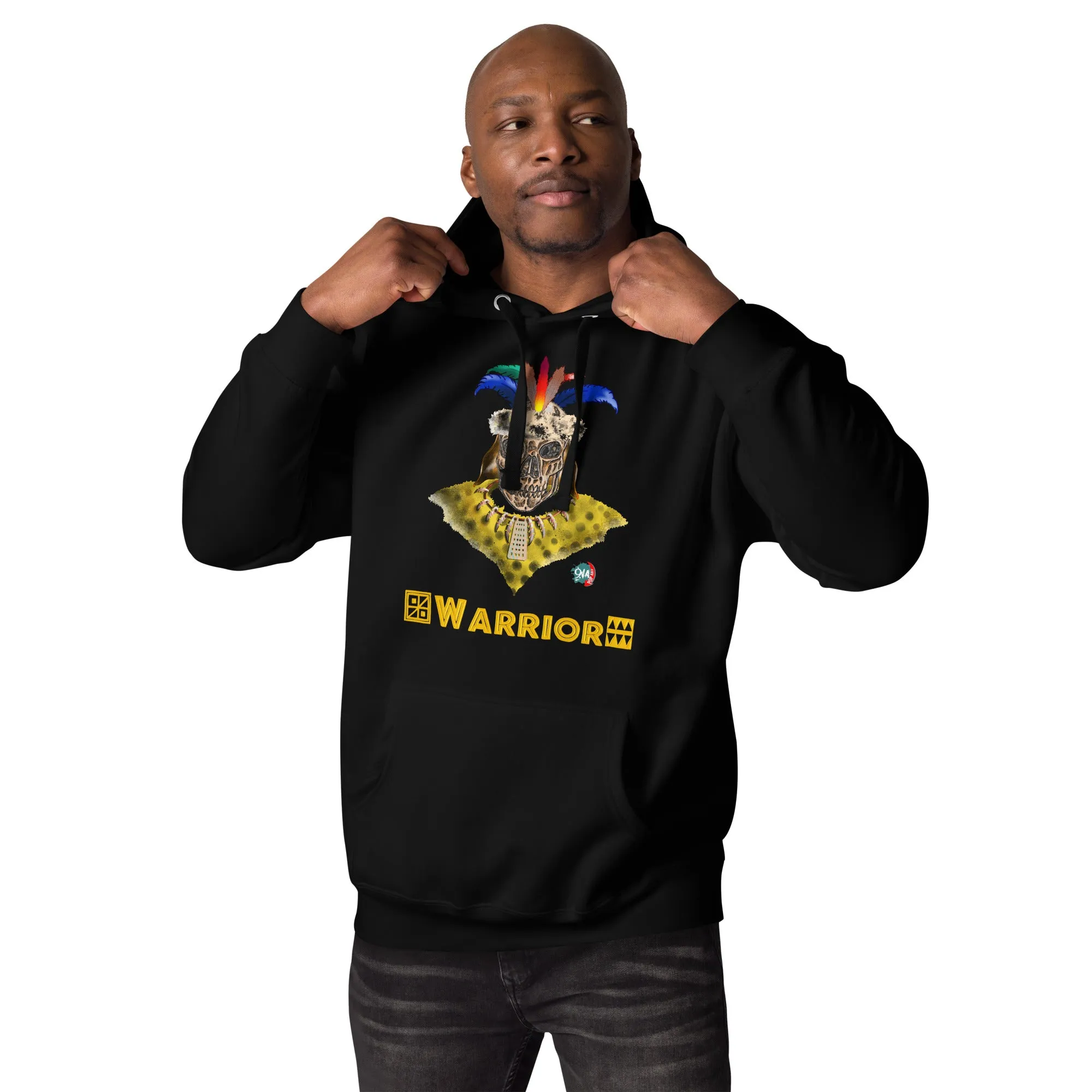 Unisex graphic Hoodie warrior:  Zulu