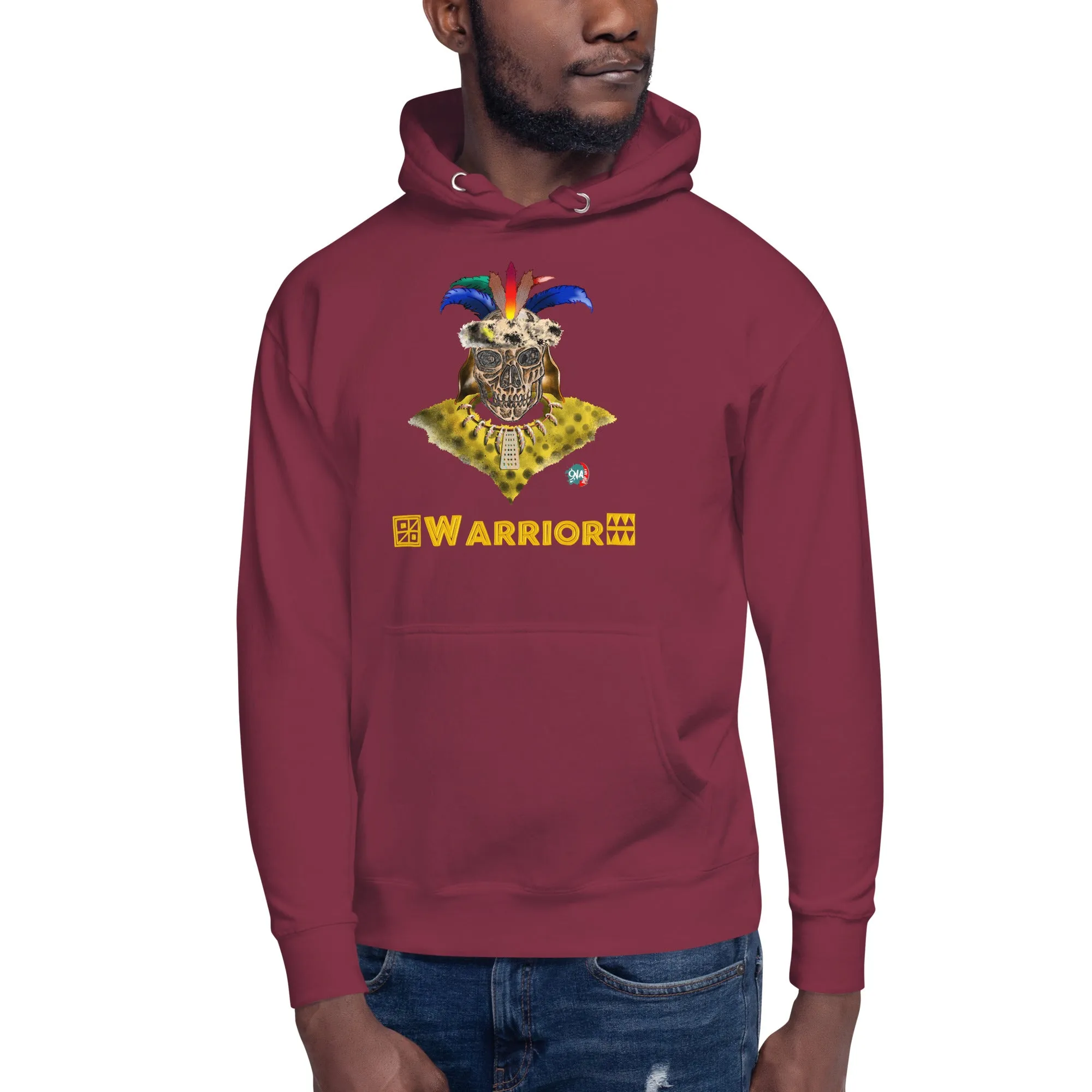Unisex graphic Hoodie warrior:  Zulu