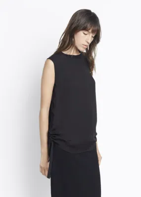 Vince Rouched Rib Tank