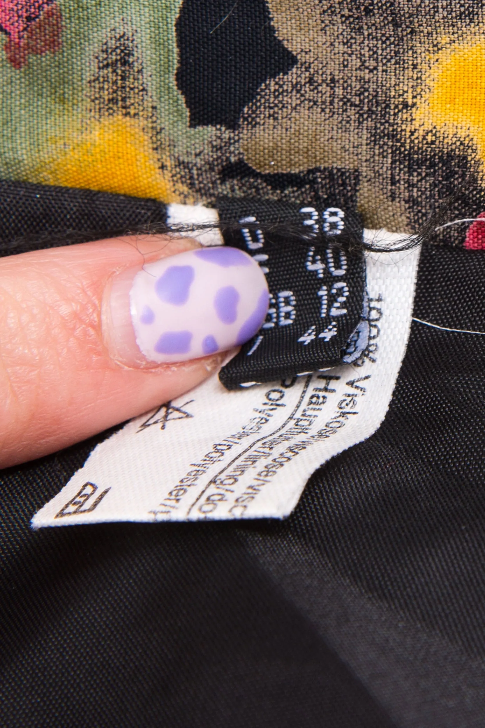 Vintage 90's Floral Culottes Trousers