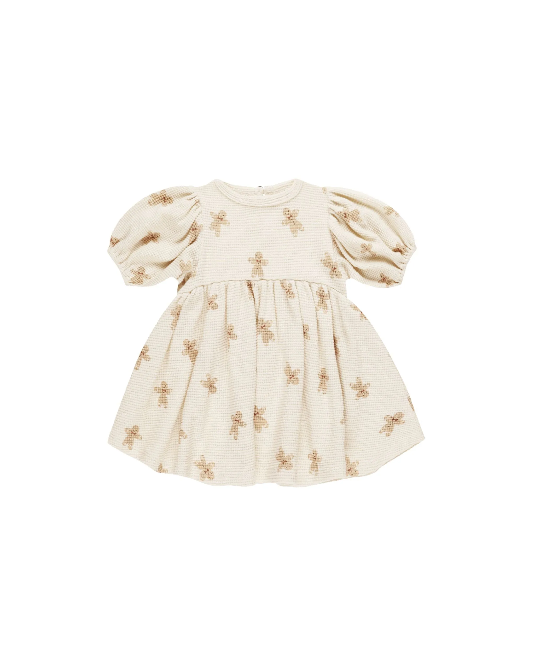 Waffle Baby Doll Dress | Gingerbread