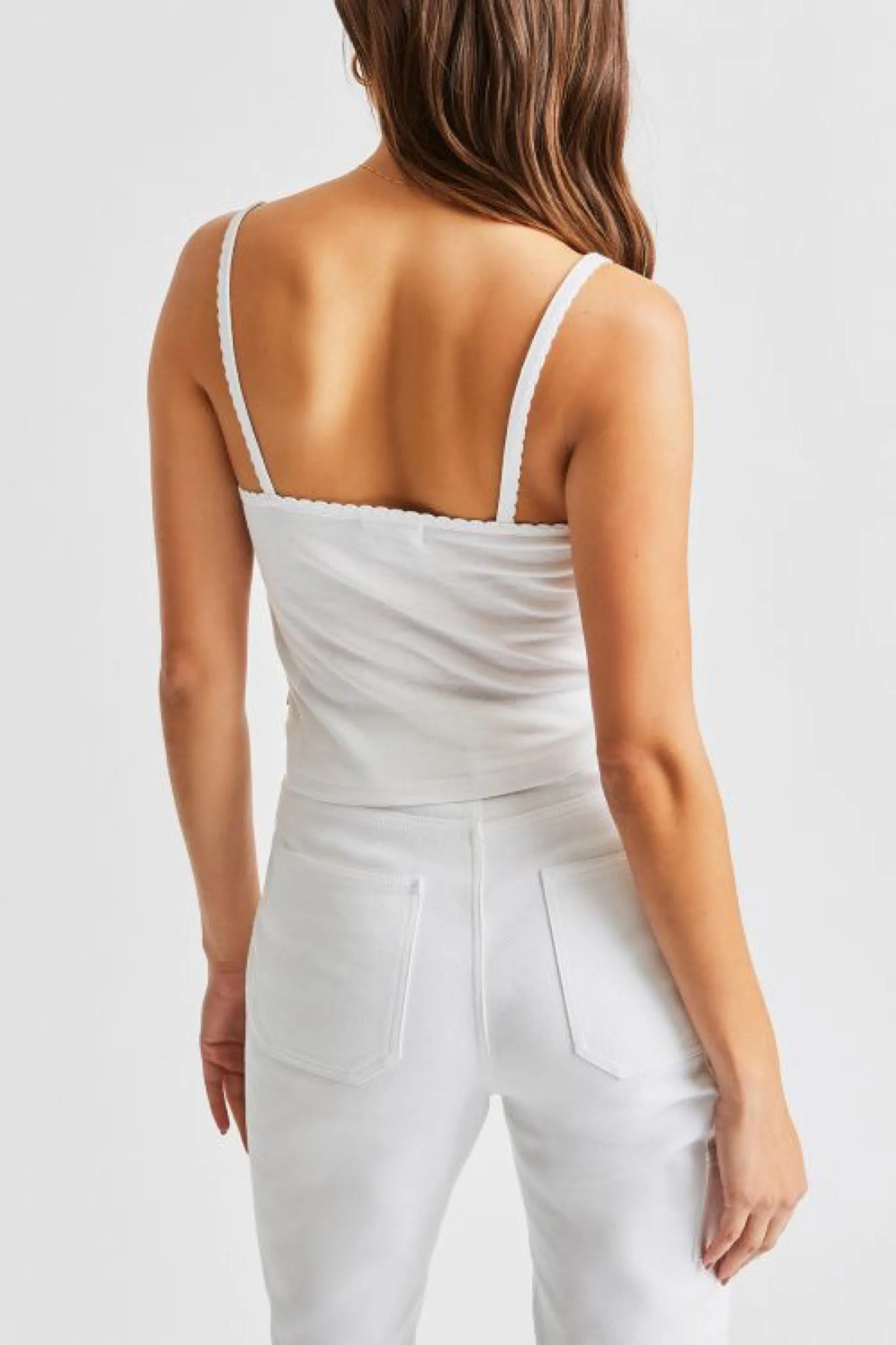 White Hilary Tank