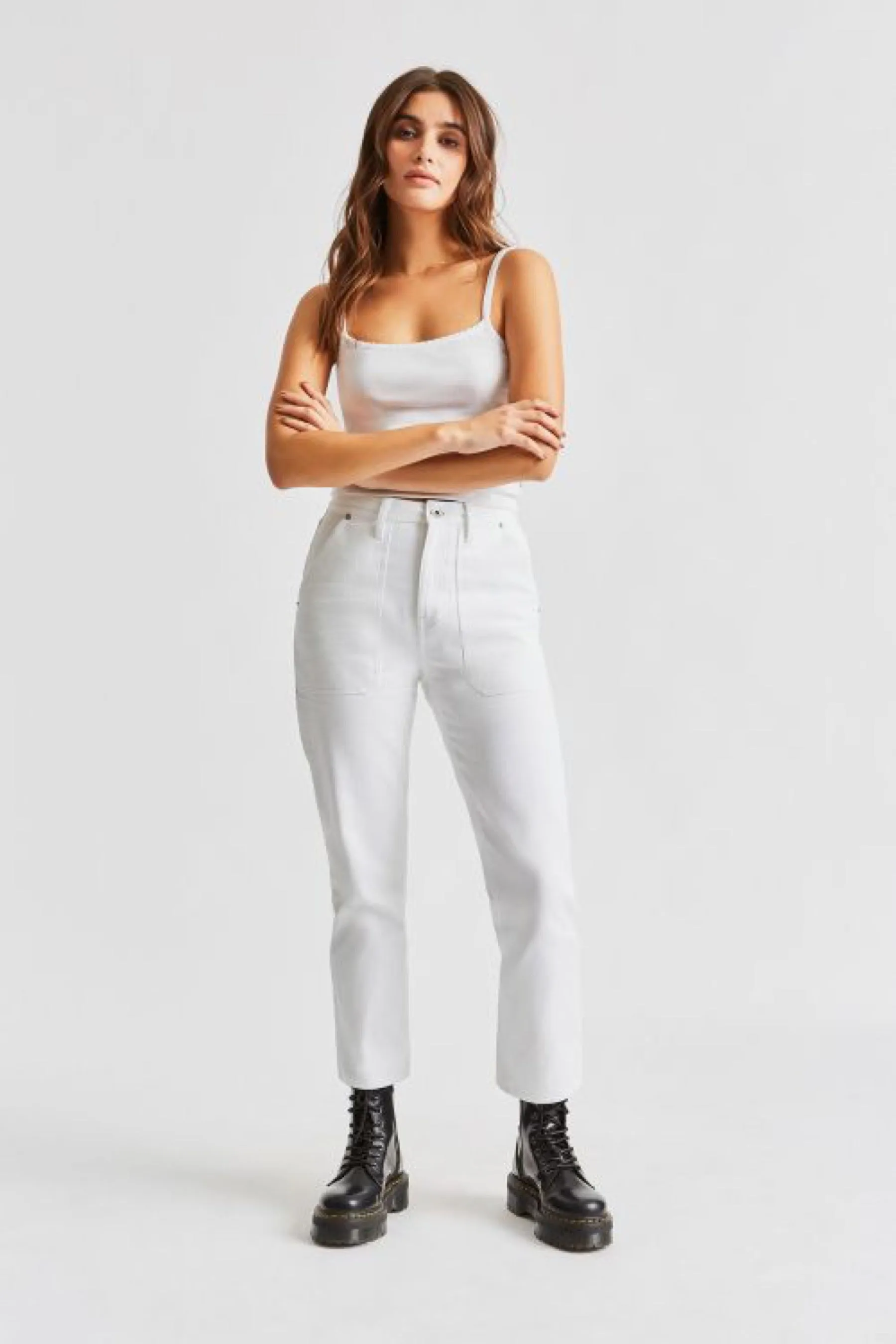 White Hilary Tank