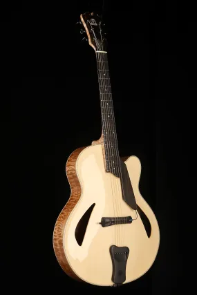 Woodtone Barry Kerr Engelmann Spruce / Quilted Maple 17" Archtop Electric Guitar