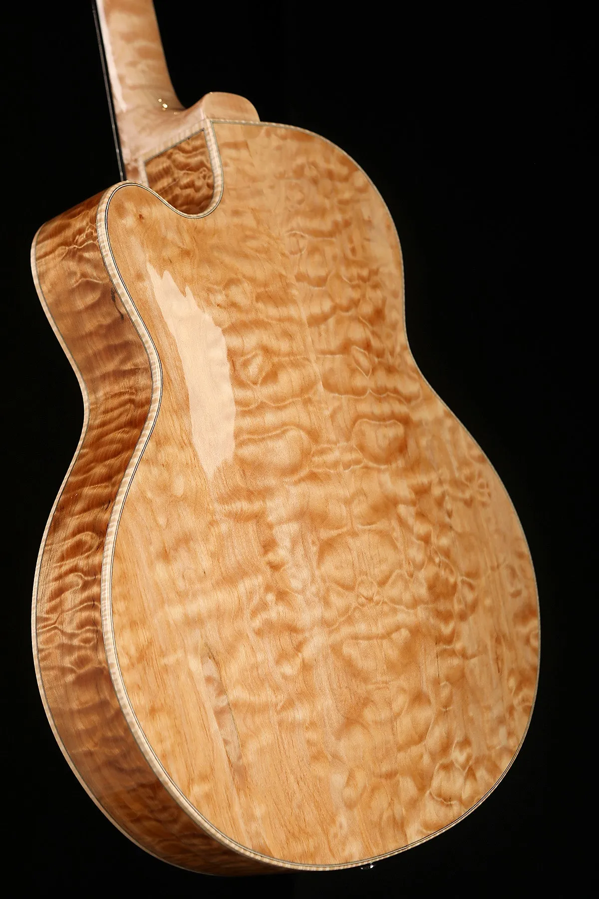 Woodtone Barry Kerr Engelmann Spruce / Quilted Maple 17" Archtop Electric Guitar
