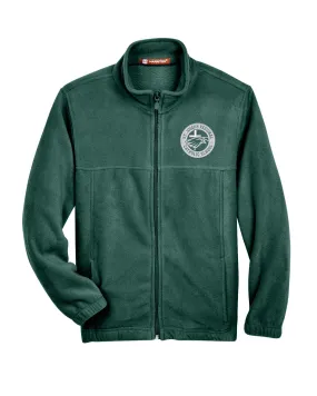 Youth Full Zip Fleece Jacket with Embroidered SJRCS Eagle Logo